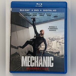 Mechanic: Resurrection (Blu-ray + DVD 2016) *no digital Very Good